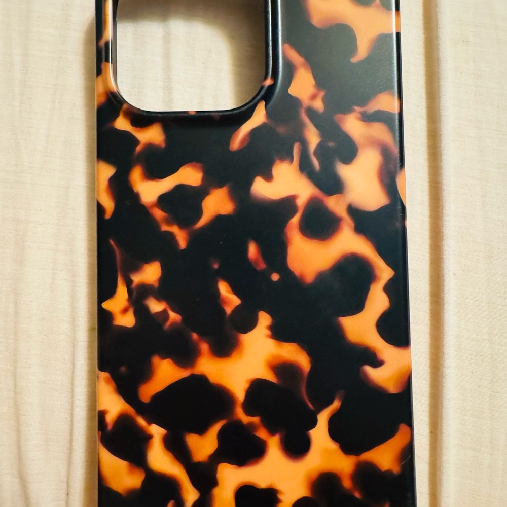Stylish Black and Orange Phone Case